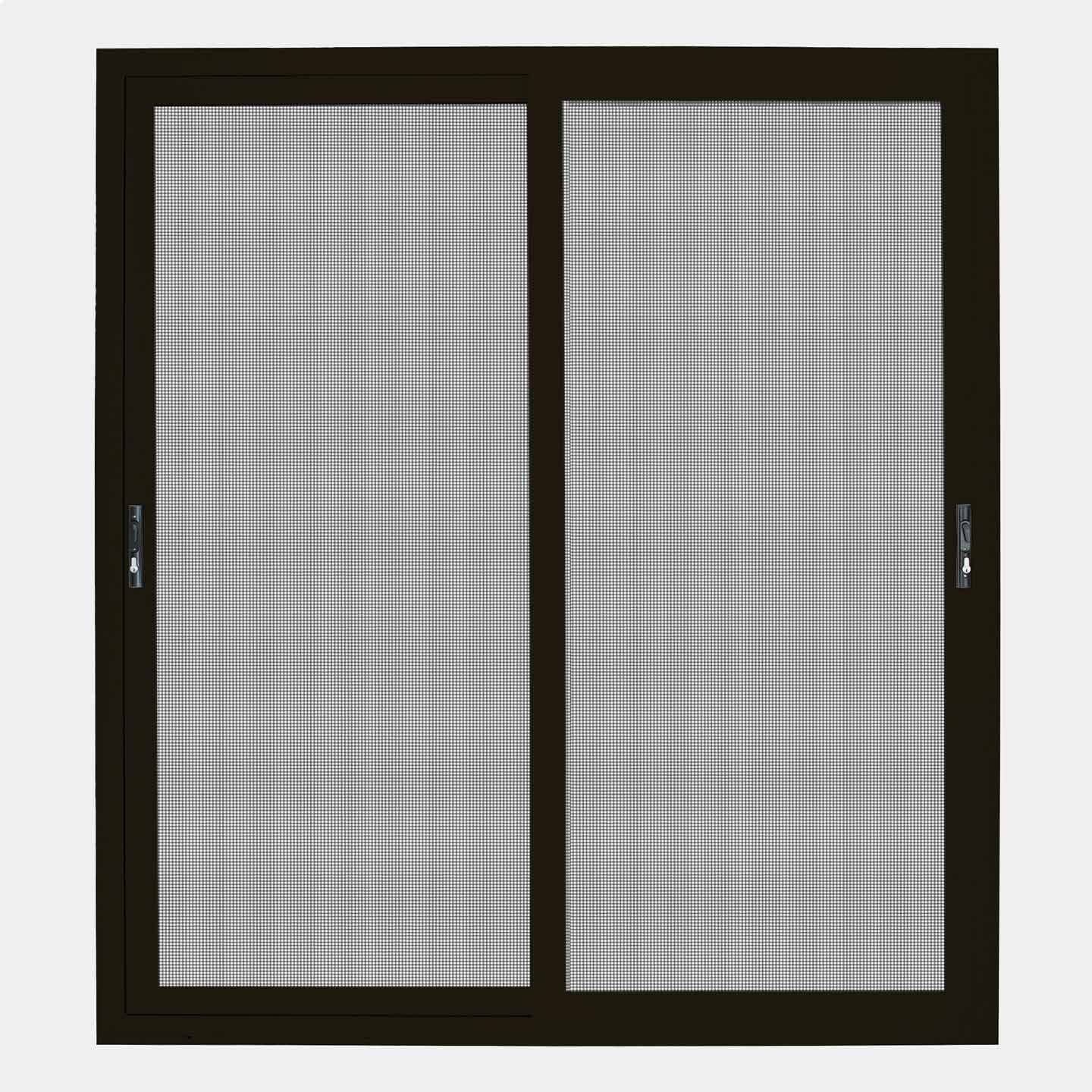 2-Panel Ultimate Security Sliding Patio Screen Door